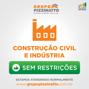 Construção Civil e Indústria: atividade essencial e sem restrições